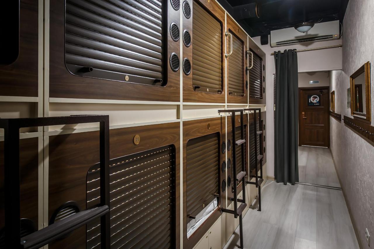 Capsule Hotel Interqube Tretyakovskaya Moszkva Kültér fotó