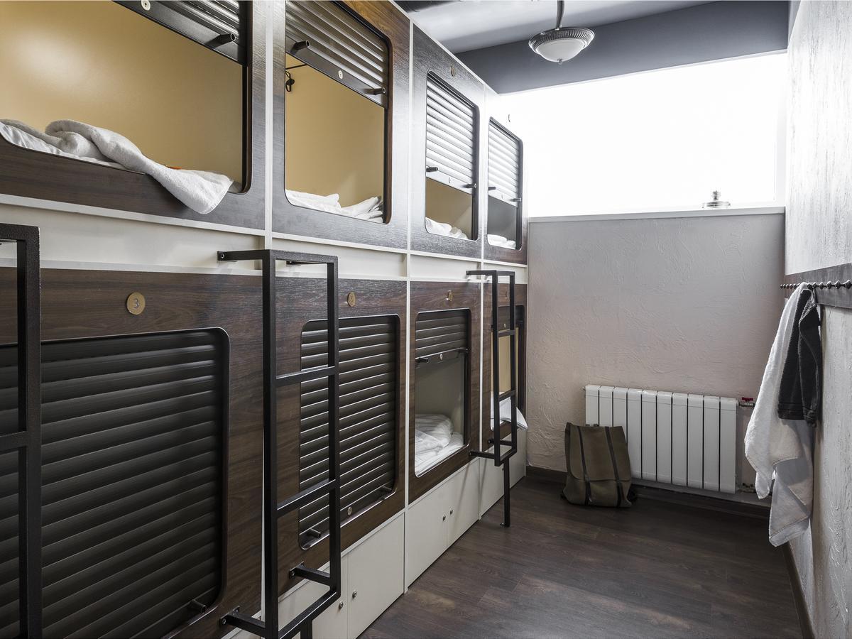 Capsule Hotel Interqube Tretyakovskaya Moszkva Kültér fotó