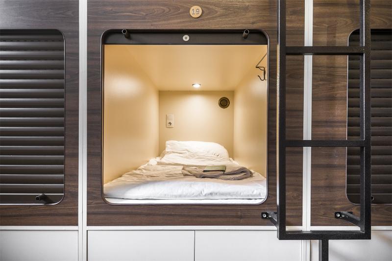 Capsule Hotel Interqube Tretyakovskaya Moszkva Kültér fotó